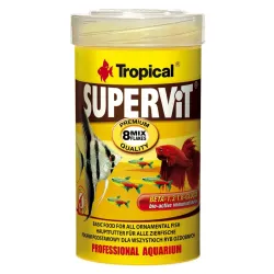 Корм для всіх акваріумних риб у пластівцях Tropical «Supervit» 100 мл/20 г