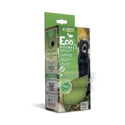 Біорозкладні пакети для фекалій собак Croci Eco Dog Bags 4*15 шт