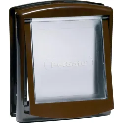 Дверцята для собак середніх розмірів до 18 кг PetSafe Staywell Original M 352*292 мм коричнева (пластик)