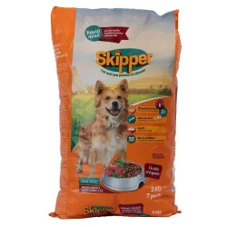 Сухий корм для собак усіх порід з яловичиною та овочами Skipper 3 кг