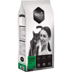 Сухий корм для котів з куркою і рисом Amity Chicken&Rice 1,5 кг
