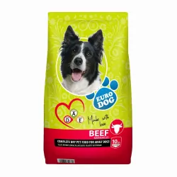 Сухий корм для собак усіх порід із яловичиною EuroDog Beef 10 кг