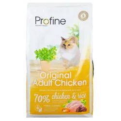 Сухий корм для дорослих котів з куркою та рисом Profine Cat Original Adult 10 кг