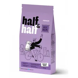 Сухий корм для дорослих собак середніх порід Half&Half Medium Breed 12 кг