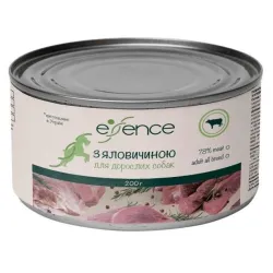 Вологий корм для дорослих собак з яловичиною Essence 200 г