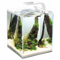 Акваріумний набір для креветок та дрібних риб на 10 л Aquael Shrimp Set Smart (білий) 20*20*25 см