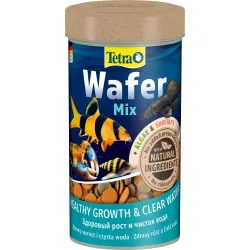Корм для акваріумних донних риб та ракоподібних у пластинах Tetra Wafer Mix 119 г/ 250 мл