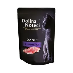 Беззерновий вологий корм для котів із кроликом Dolina Noteci Premium 85 г