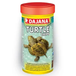 Комплексний корм у вигляді чіпсів для всіх видів водних черепах Dajana TURTLE CHIPS 250 мл/100 г