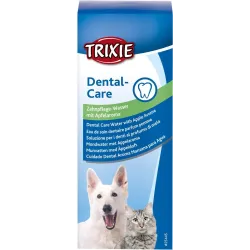 Вода для догляду за ротовою порожниною собак і котів зі смаком яблука Trixie 300 мл