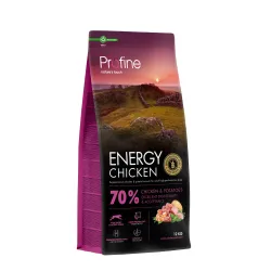 Сухий корм для активних собак усіх порід з куркою та картоплею Profine Energy Chicken and Potatoes 12 кг