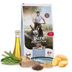Беззерновий корм для собак з оселедцем та картоплею MERA Pure Sensive Fresh Meat Herring & Potoes 12,5 кг