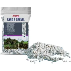 Грунт для акваріума галька біла Amtra Gravel NOA 4-8 мм/5 кг