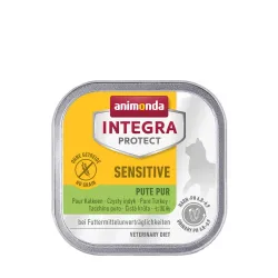 Вологий корм для котів з харчовою непереносимістю Integra Protect Sensitiv Pure Turkey 100 г індичка