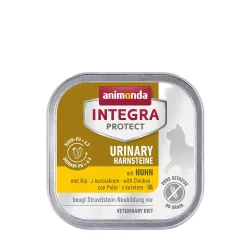 Вологий корм для котів при лікуванні сечокам'яної хвороби Integra Protect Urinary Struvit 100 г курка