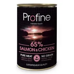 Вологий корм для собак з лососем та куркою Profine Salmon and Chicken 400 г