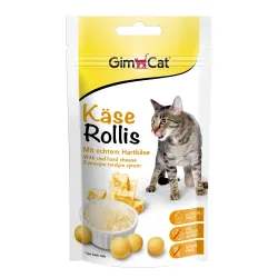 Вітамінізовані ласощі для котів GimCat (сирні) 80 шт/40 г