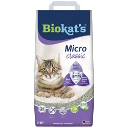Бентонітовий наповнювач для котячого туалету Biokat's Micro Classic 6 л