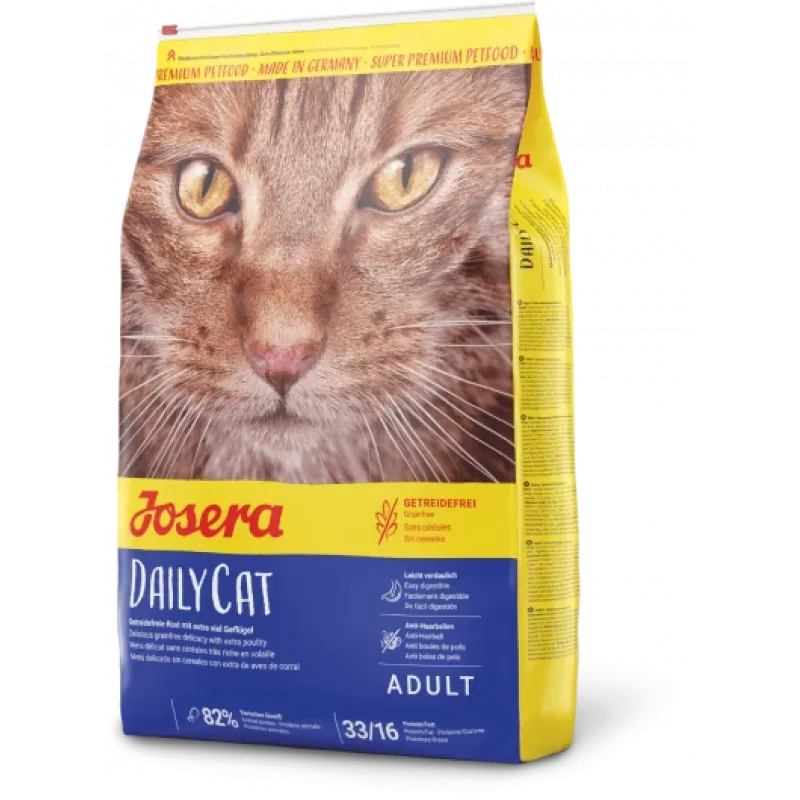 Беззерновий корм для котів JOSERA DailyCat 10 кг