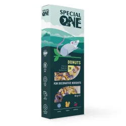Ласощі для гризунів Пончики Special One «Цикорій, арахіс, барбарис» 60 г
