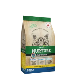 Повноцінний сухий корм для дорослих котів з куркою та ячменем Pure Nurture Daily Nurture 1,5 кг