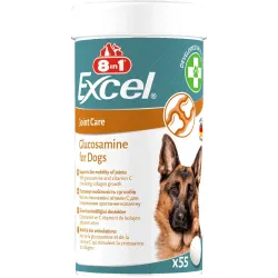 Вітаміни для собак для суглобів з глюкозаміном 8in1 Excel Glucosamine 55 шт/уп