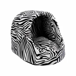 Будиночок для кота Milord Milord MINI CAVE 40*40*40 см (зебра)