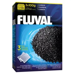 Наповнювач для фільтра Fluval «Carbon» активоване вугілля 3 шт*100 г