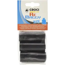 Біорозкладні пакети для фекалій собак Croci JOYPET Re Baggy 3*15 шт