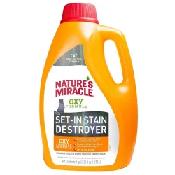 Засіб для усунення плям і запахів котів Nature’s Miracle Сat Orange Oxy Pour 3,7 л