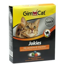 Вітамізовані ласощі для кішок GimCat Jokies 520 г/400 шт