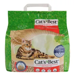 Деревний наповнювач для котячого туалету Cat's Best Original 10 л/4.3 кг (грудкується)