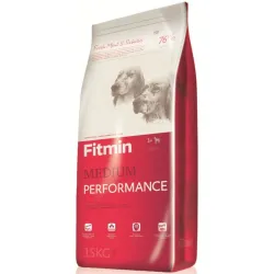 Сухий корм для активних собак середніх порід Fitmin Dog Medium Performance 15 кг