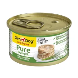 Вологий корм для собак з куркою та ягням GimDog LD Pure Delight 85 г