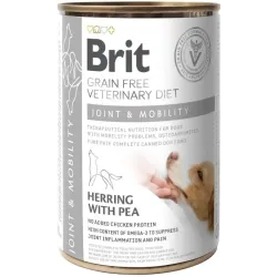Вологий корм для собак із захворюваннями суглобів з оселедцем Brit VetDiets Joint & Mobility 400 г