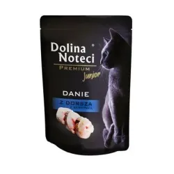Беззерновий вологий корм для кошенят з тріскою Dolina Noteci Premium Junior 85 г