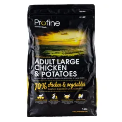 Сухий корм для дорослих собак великих порід з куркою та картоплею Profine Adult Large 3 кг
