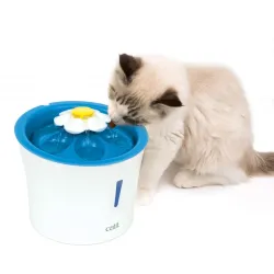 Поїлка-фонтан для котів з підсвіткою Catit Led Flower Fountain 3 л (пластик)