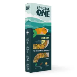 Ласощі для гризунів Пончики Special One «Петрушка, чумиза, календула» 50 г