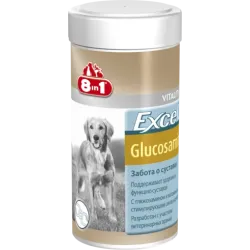Вітаміни для суглобів собак 8in1 Excel Glucosamine 55 таб.