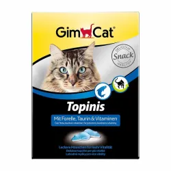 Вітамізовані ласощі для котів у вигляді мишок з фореллю GimCat 180 т./220