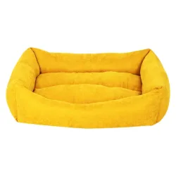 Лежак для собак Milord COOKIE L 78*60*2 см (жовта)