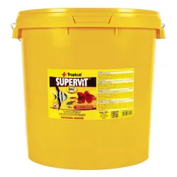 Корм для всіх акваріумних риб у пластівцях Tropical «Supervit» 21 л/4 кг