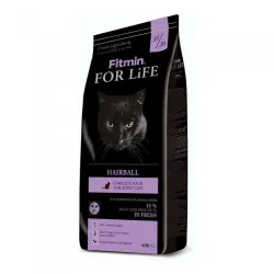 Сухий корм для довгошерстих котів (для виведення шерсті) Fitmin For Life Hairball 400 г