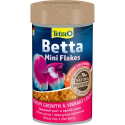 Корм для акваріумних півників у пластівцях Tetra Min Betta 100 мл