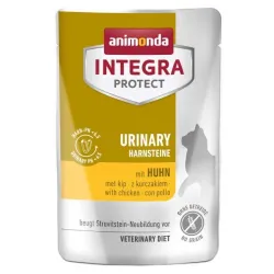 Вологий корм для котів при лікуванні сечокам'яної хвороби Integra Protect Urinary Struvit 85 г курка