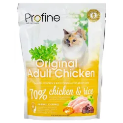 Сухий корм для дорослих котів з куркою та рисом Profine Cat Original Adult 300 г