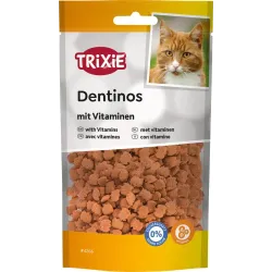 Вітамінізовані ласощі для котів для здоров'я зубів Trixie Denta Fun Dentinos 50 г