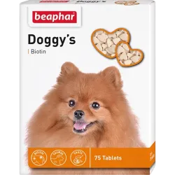 Вітамінізовані ласощі для собак з біотином Beaphar Doggy's + Biotin 75 т