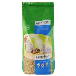 Деревний наповнювач для домашніх тварин Cat’s Best Universal 40 л/22 кг